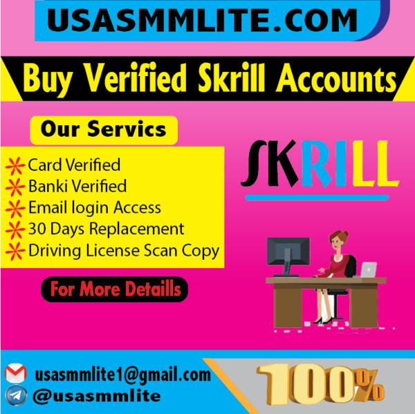 Buy Verified Skrill Accounts